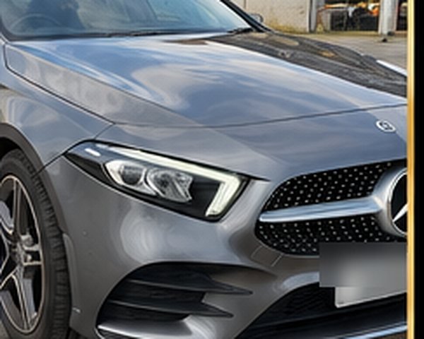 Finished Mercedes-Benz A-Class after repair, polished and ready for collection